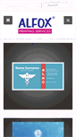 Mobile Screenshot of alfoxprinting.com
